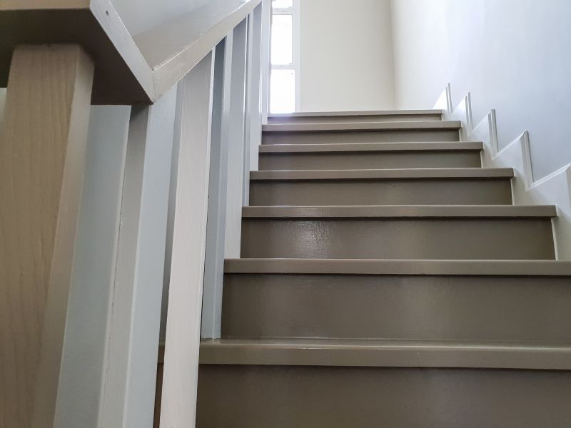 Basement Stairs Painting