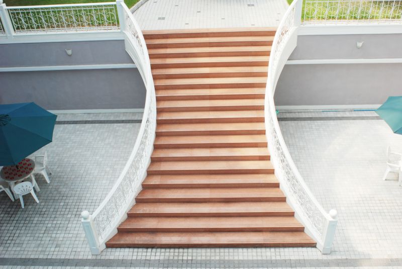 Interior Stairs Staining